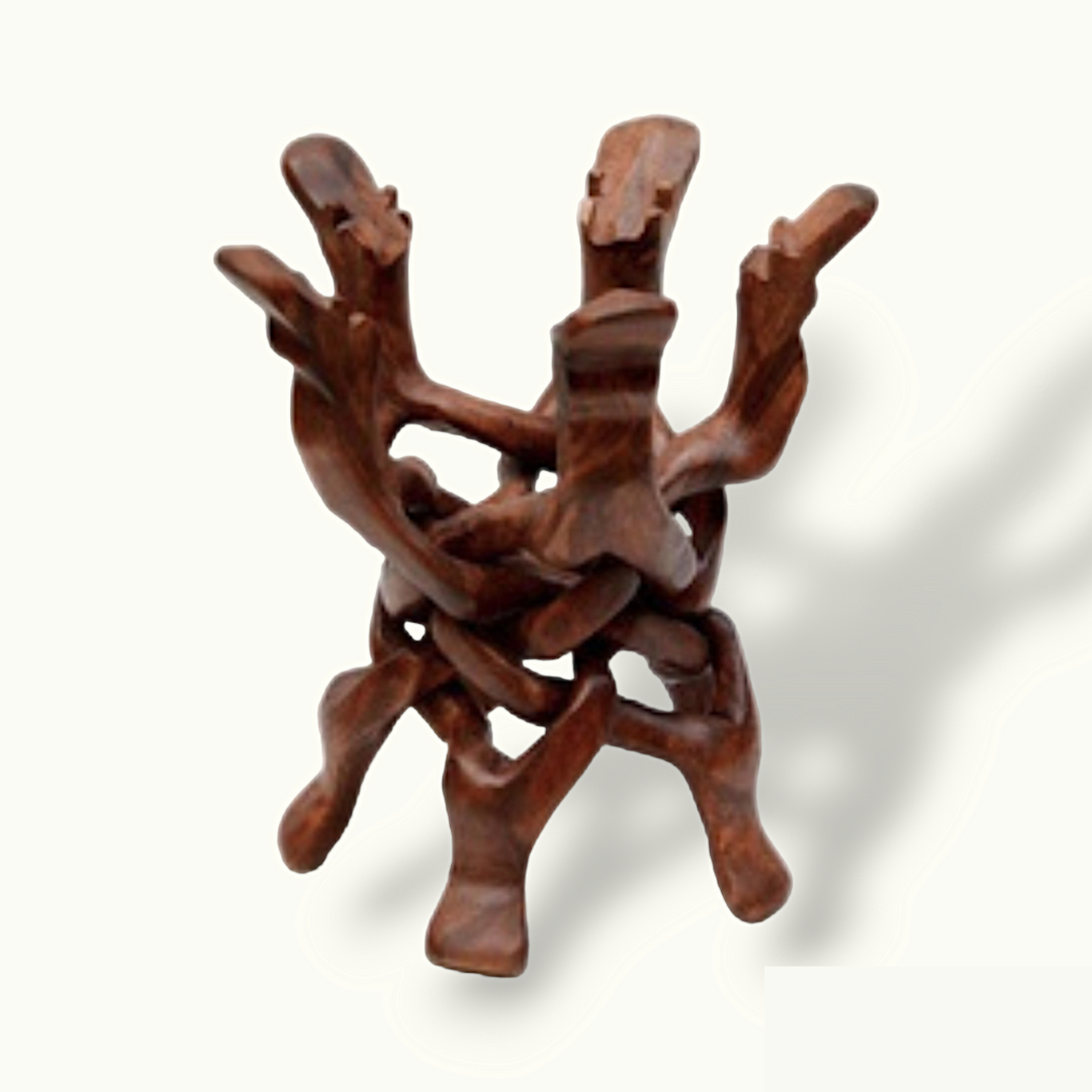 Unique Wooden Camel Stand With Matka, Stunning Pot And Stand.