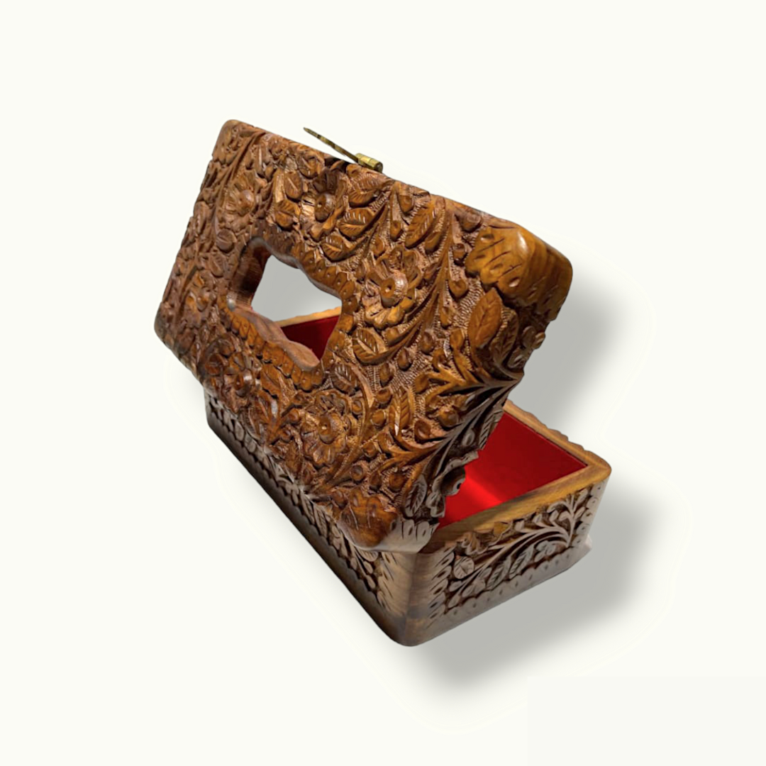 Wood Carving Tissue Box, The Best Wooden Tissue Holder.